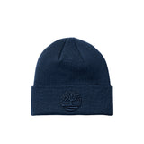 Cappelo logo ricamo in rilievo blu