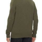 Maglione girocollo slim verde