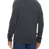 Maglione girocollo slim antracite