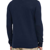 Maglione a girocollo slim essential blu