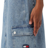 Gonna high midi claire denim medio