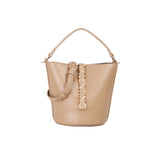 Borsa a secchiello Lio Re beige