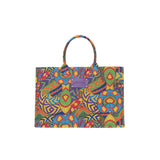 Borsa mare Saint Tropez big Snake skin