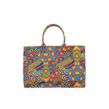 Borsa mare Saint Tropez big Snake skin
