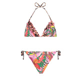Bikini con top e tessuto lycra Fasano feel