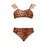 Bikini con top e tessuto lycra leo soul
