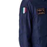 Giubbino zip pilot frecce tricolore blu