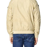Giubbino zip pilot frecce tricolore beige