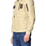 Giubbino zip pilot frecce tricolore beige