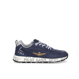 Sneakers Pilot nylon/suede blu