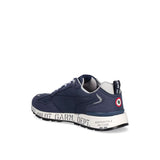 Sneakers Pilot nylon/suede blu