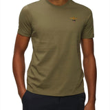 T-shirt manica corta basic jersey verde