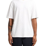 T-shirt logo allover bianco