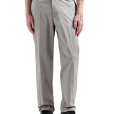Pantalone chino  in cotone grigio
