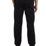 Pantalone chino in cotone nero
