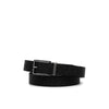 cintura-goffrata-logo-allover-con-ardiglione-metallo-nero