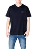 t-shirt-basic-logo-1991-sul-petto-blu