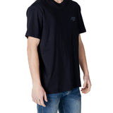 T-shirt basic logo 1991 sul petto blu