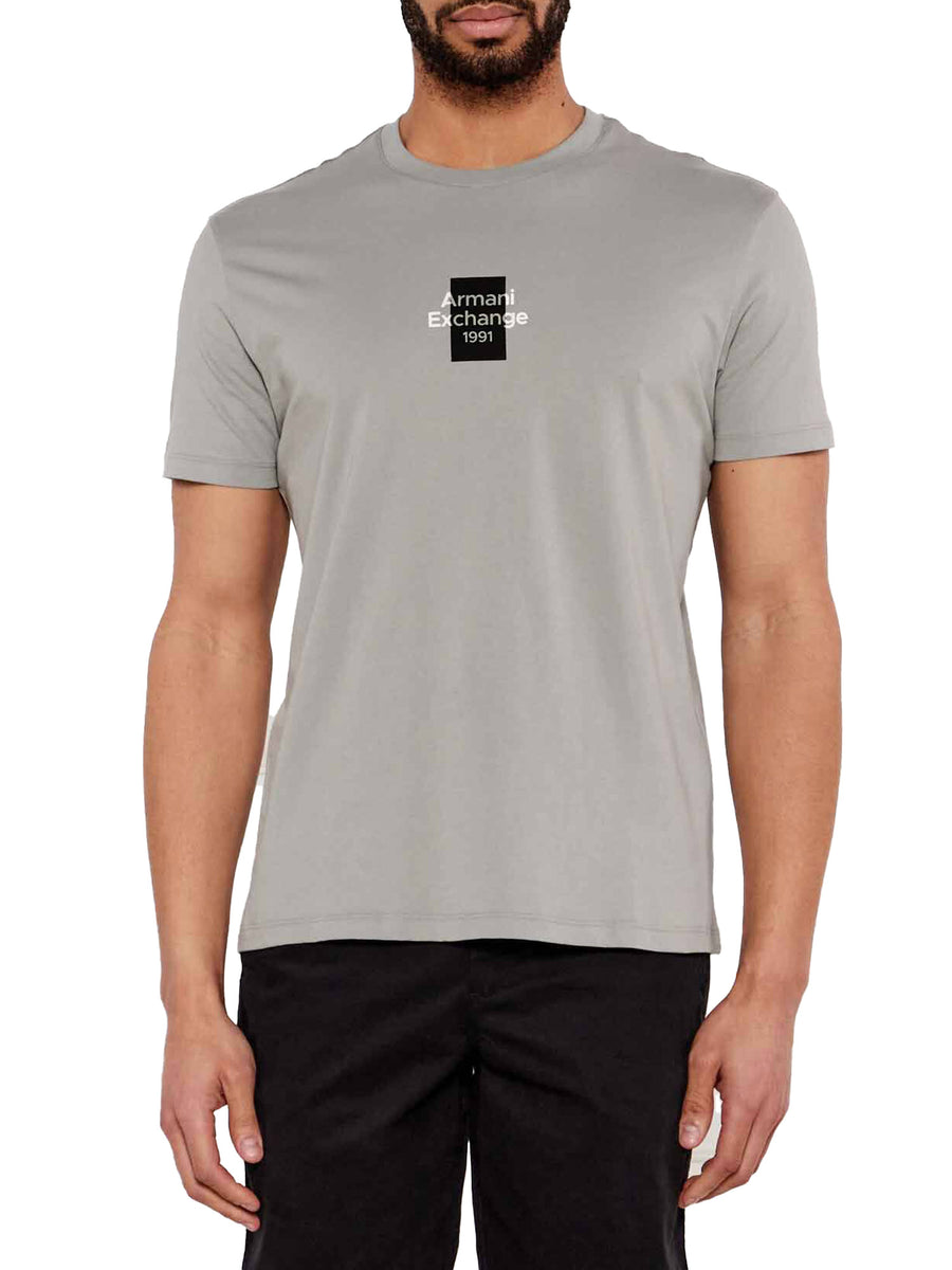 T-shirt manica corta AX 1991 grigio