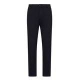 Pantalone chino in cotone stretch blu