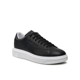 Sneakers Action con logo impresso nero
