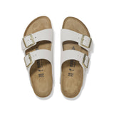 Sandalo Arizona Pelle Nubuck bianco