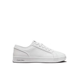 Sneakers low top lace up bianco