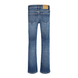 Jeans kids a zampa in denim scuro