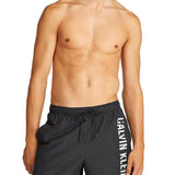 Boxer mare M drawstring scritta nero