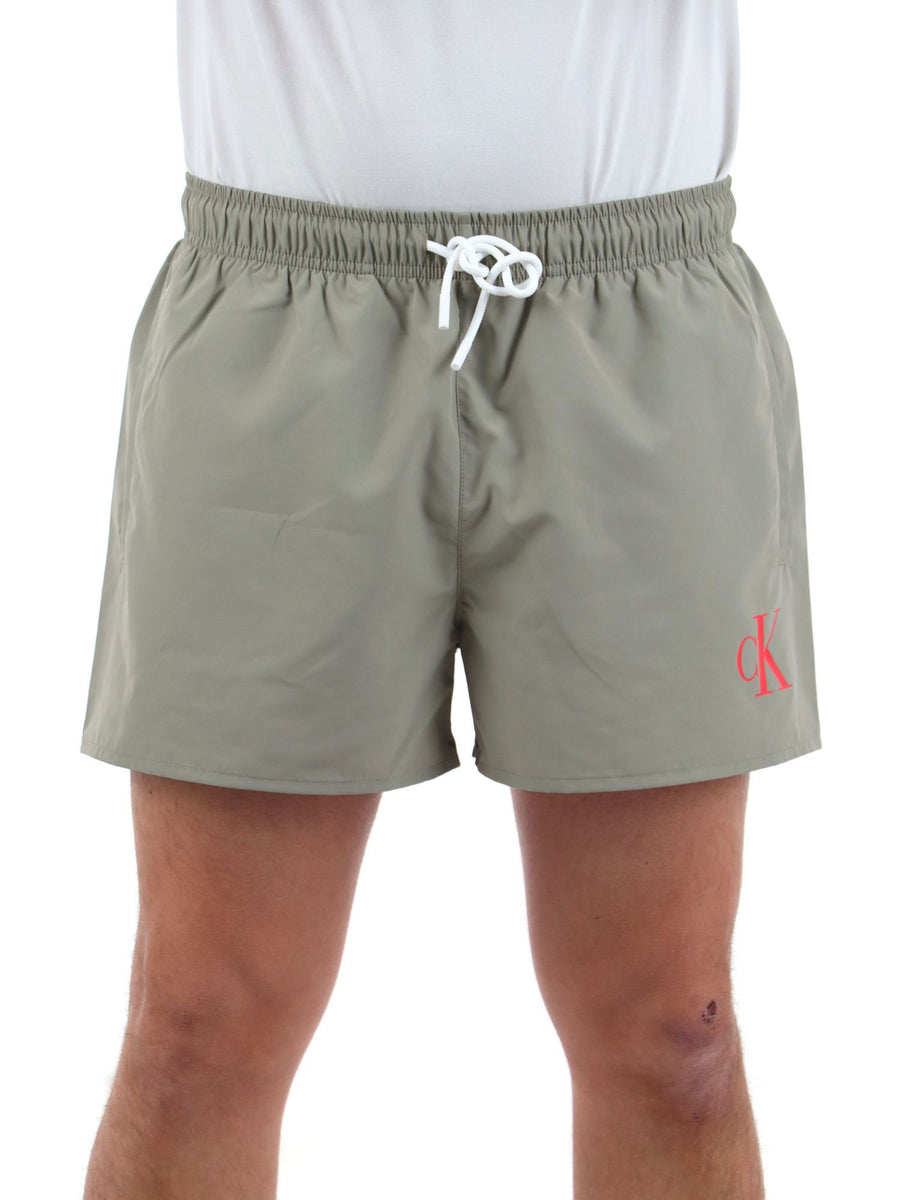 Boxer mare short drawstring verde