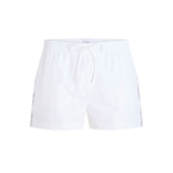 Boxer mare short drawstring bianco