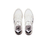 Sneaker runner low laceup bianco multi