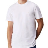 T-shirt heavy regular fit logo monogram sul petto bianco