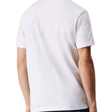 T-shirt heavy regular fit logo monogram sul petto bianco