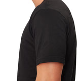 T-shirt minimal logo frontale nero