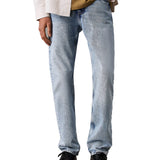 Jeans standard straight fit denim chiaro