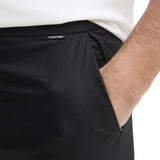 Pantalone chino tapered tech cotone nero