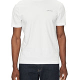 T-shirt maniche corte cp-linear box logo bianco