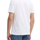 T-shirt maniche corte cp-enlarged logo bianco