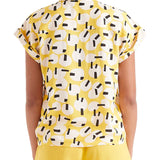 Camicia stampa geometrica fantasia