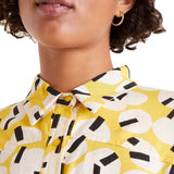 Camicia stampa geometrica fantasia