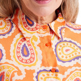 Blusa stampa paisley fantasia