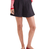 Shorts con pences nero