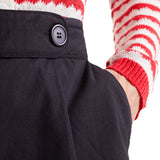 Shorts con pences nero