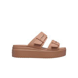 Sandalo Brooklyn Sandal Low Wedge W beige