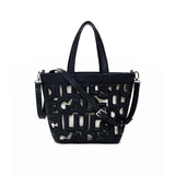 Shopper lettering Maki Valdivia nero