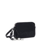 Borsa con zip e tracolla Julia nero