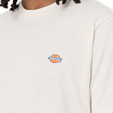 T-shirt con logo sul petto bianco