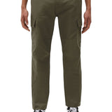 Pantalone con tasche laterali militare