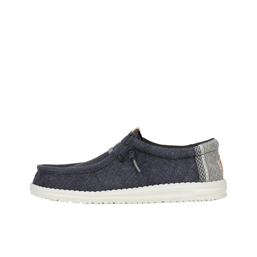 Mocassino Wally Jute nero, grigio
